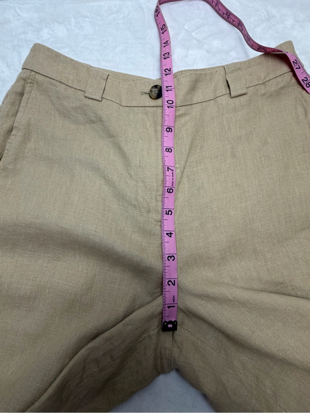 Boden Westbourne 100% Linen Wide Leg Pants 6 Old Money Euro Summer Minimalist - Picture 8 of 10